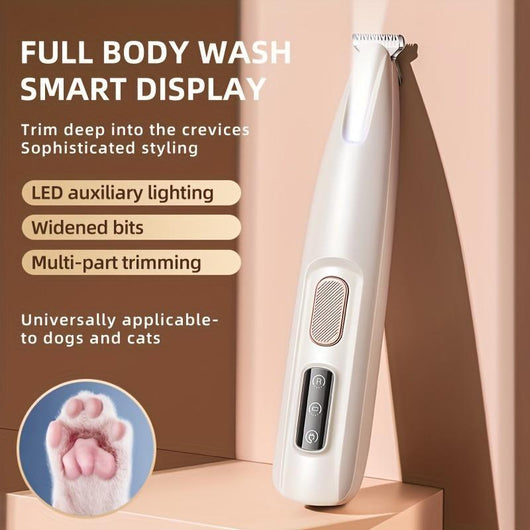 Rechargeable Pet Hair Trimmer Kit - PAWFY