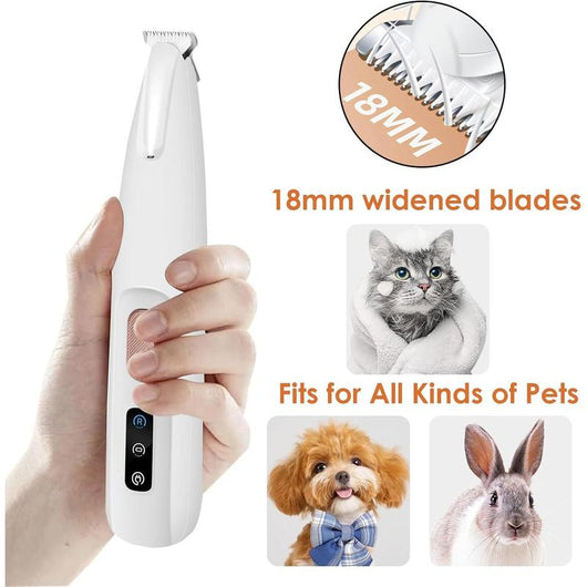 Rechargeable Pet Hair Trimmer Kit - PAWFY